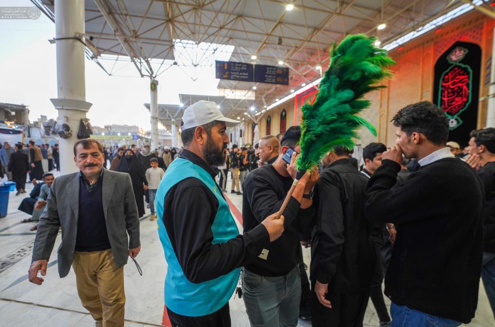 خلال إحياء شهادة أمير المؤمنين (عليه السلام) .. أكثر من 12 ألف خدمة للزائرين عبر مركز إرشاد التائهين
