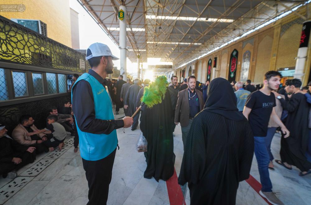 خلال إحياء شهادة أمير المؤمنين (عليه السلام) .. أكثر من 12 ألف خدمة للزائرين عبر مركز إرشاد التائهين