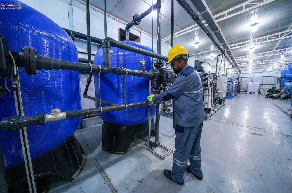 أكثر من 25 مليون لتر ماء وفّرتها العتبة العلوية المقدسة خلال ذكرى استشهاد أمير المؤمنين (عليه السلام)