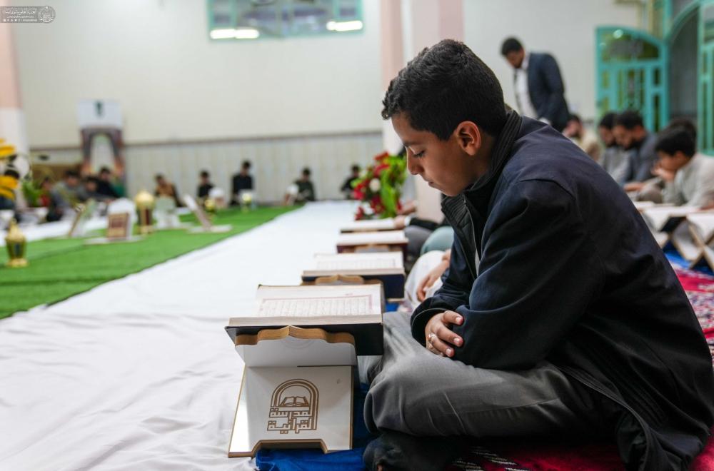 أكثر من 50 ألف مشارك في الختمات القرآنية .. العتبة العلوية المقدسة تقيم مشروع الختمات في 15 محافظة 