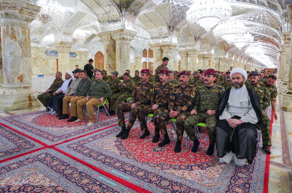 ضمن فعاليات المجلس العلوي الثقافي السنوي الثاني .. العتبة العلوية المقدسة تستضيف شريحة من مُلبِّي فتوى الجهاد الكفائي