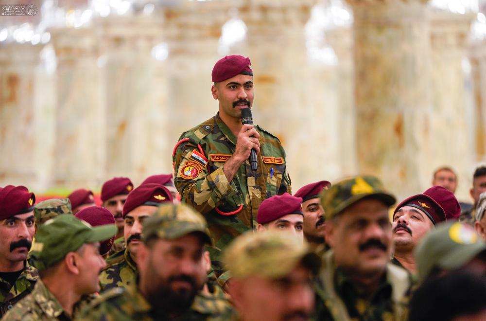 ضمن فعاليات المجلس العلوي الثقافي السنوي الثاني .. العتبة العلوية المقدسة تستضيف شريحة من مُلبِّي فتوى الجهاد الكفائي