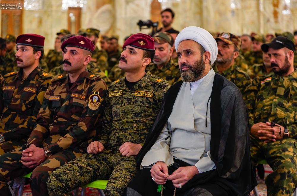ضمن فعاليات المجلس العلوي الثقافي السنوي الثاني .. العتبة العلوية المقدسة تستضيف شريحة من مُلبِّي فتوى الجهاد الكفائي