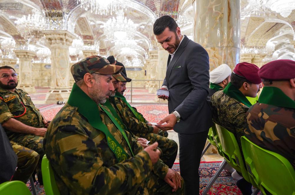 ضمن فعاليات المجلس العلوي الثقافي السنوي الثاني .. العتبة العلوية المقدسة تستضيف شريحة من مُلبِّي فتوى الجهاد الكفائي