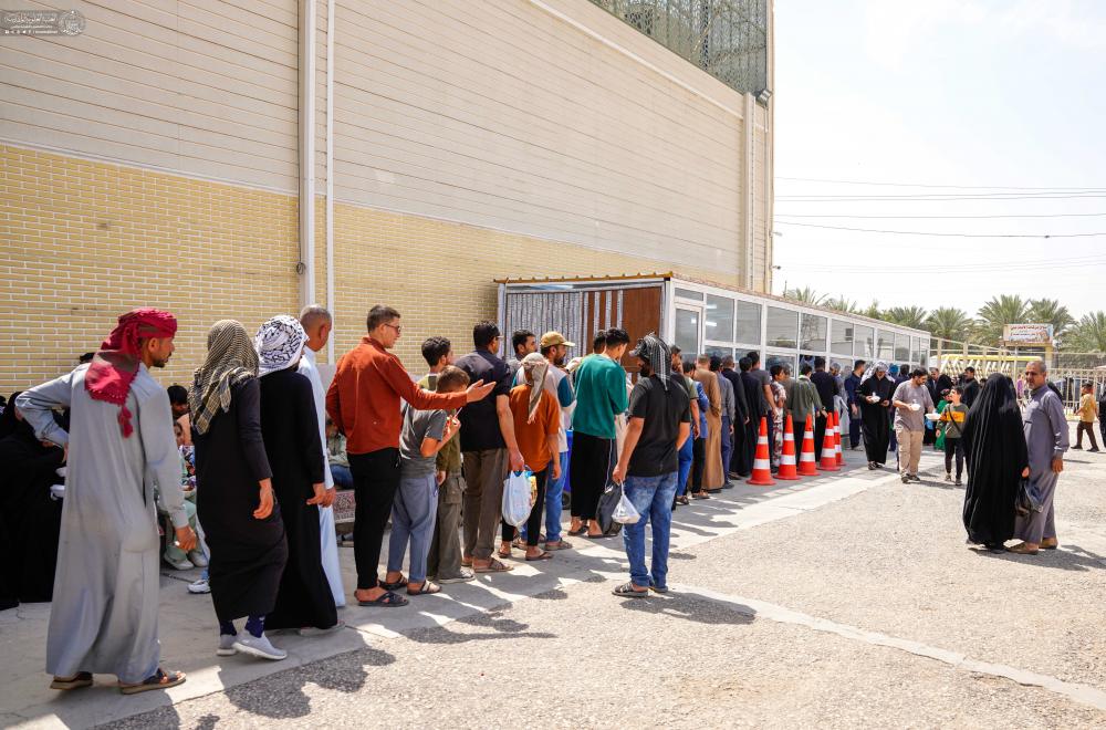 أكثر من 100 ألف وجبة طعام .. قسم المضيف  يبادر بضيافة الزائرين طيلة أيام عيد الفطر المبارك  