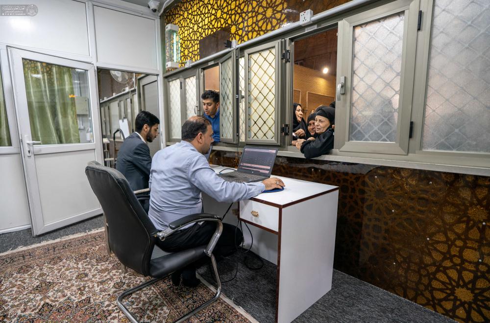 مركز إرشاد التائهين في العتبة العلويّة المقدّسة يقدّم خدمات استثنائية خلال عيد الفطر المبارك.