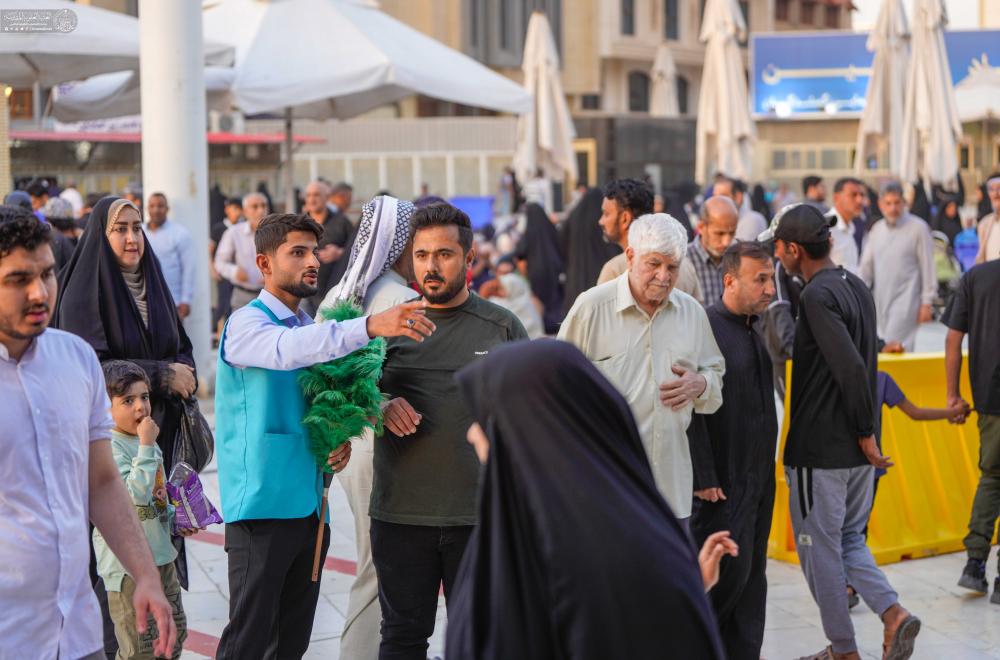 مركز إرشاد التائهين في العتبة العلويّة المقدّسة يقدّم خدمات استثنائية خلال عيد الفطر المبارك.