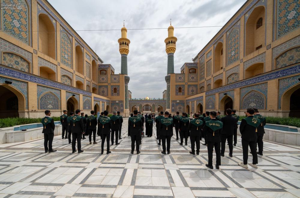 العتبة العلويّة المقدّسة تحتضن حفل تخرّج طلبة كلية القانون في جامعة الكوفة