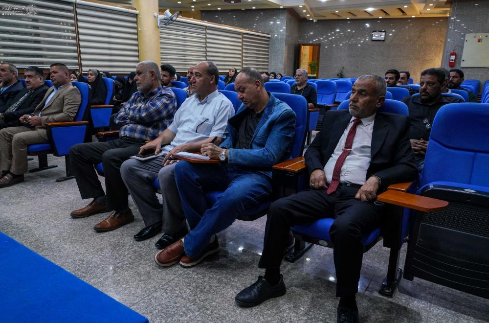 ضمن برنامج الدورات التكميلية .. العتبة العلوية المقدسة تستضيف التربويين والتدريسيين من محافظة بغداد 