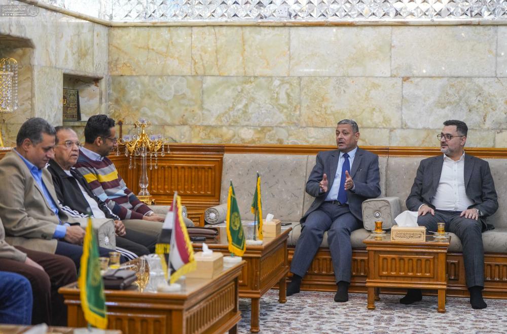 في إطار تعزيز التعاون العلمي والبحثي .. وفد مصري من جامعة المنصورة يزور العتبة العلويّة المقدّسة 