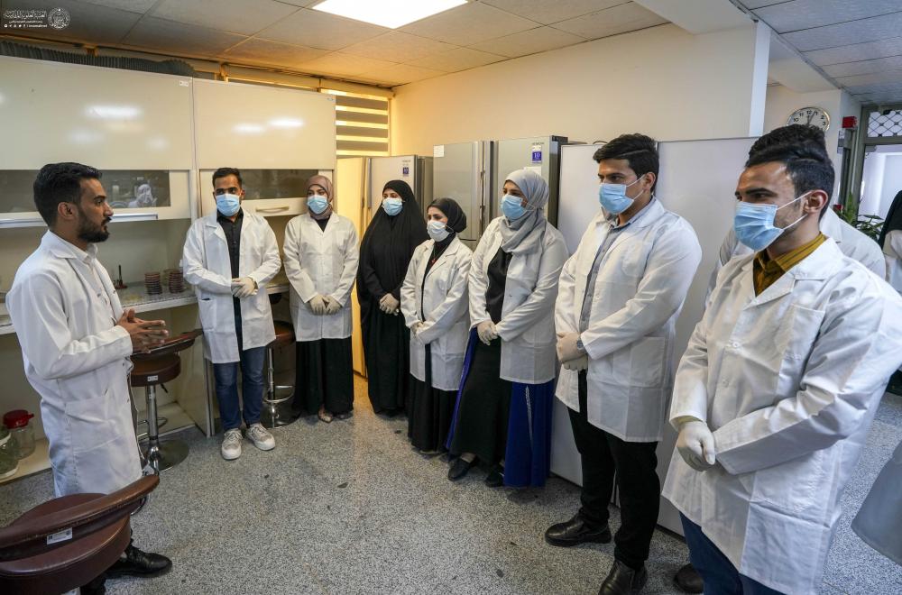 مركز الأمين للأبحاث والتقانات الأحيائية في العتبة العلوية المقدسة .. نشاط علمي مُكثّف وزيارات أكاديمية خلال نيسان 2025م 