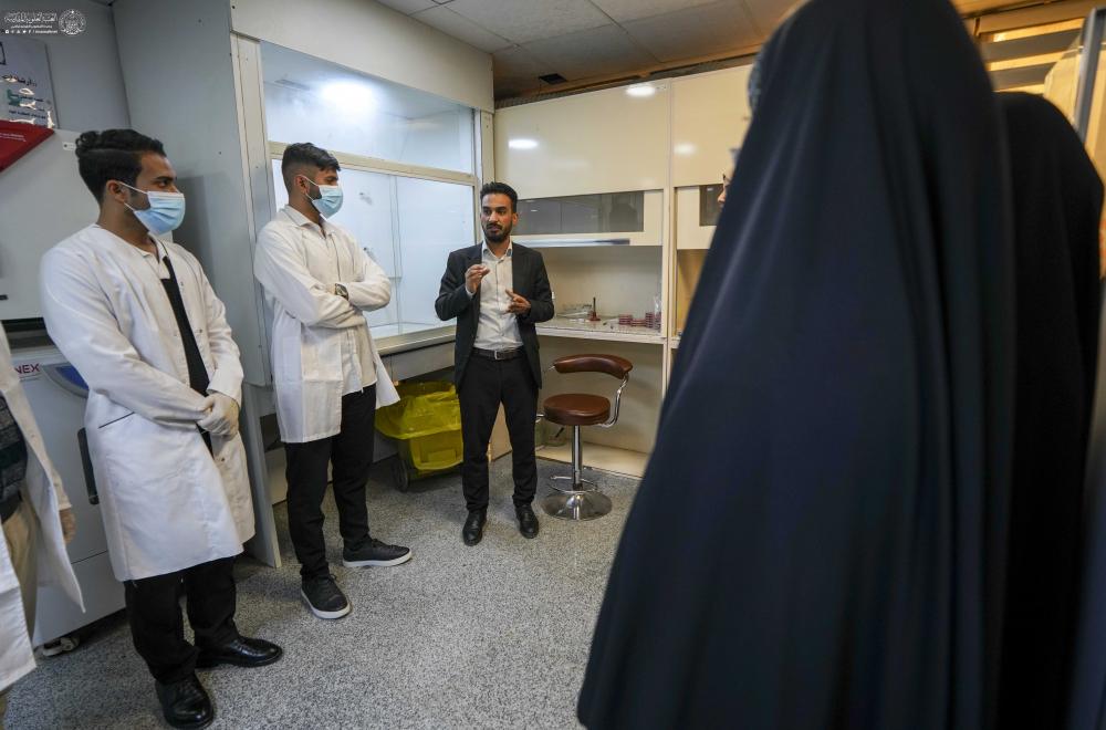 مركز الأمين للأبحاث والتقانات الأحيائية في العتبة العلوية المقدسة .. نشاط علمي مُكثّف وزيارات أكاديمية خلال نيسان 2025م 