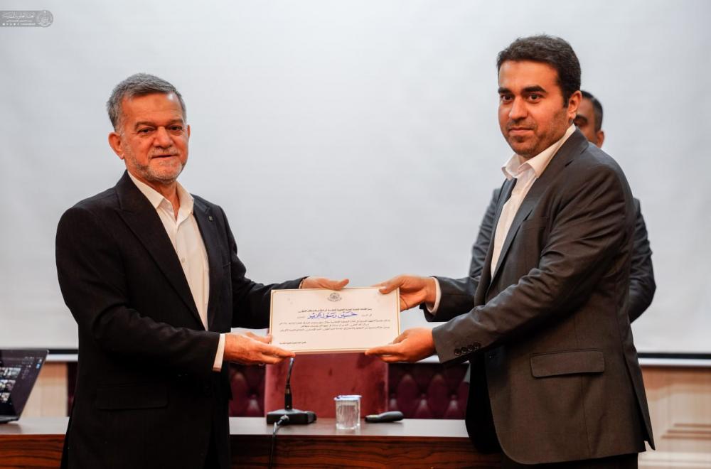 بحضور رسمي .. العتبة العلويّة المقدّسة تكرم كوادر قسم الإعلام لجهودهم في المرحلة السابقة وتناقش الاستحقاقات المستقبلية