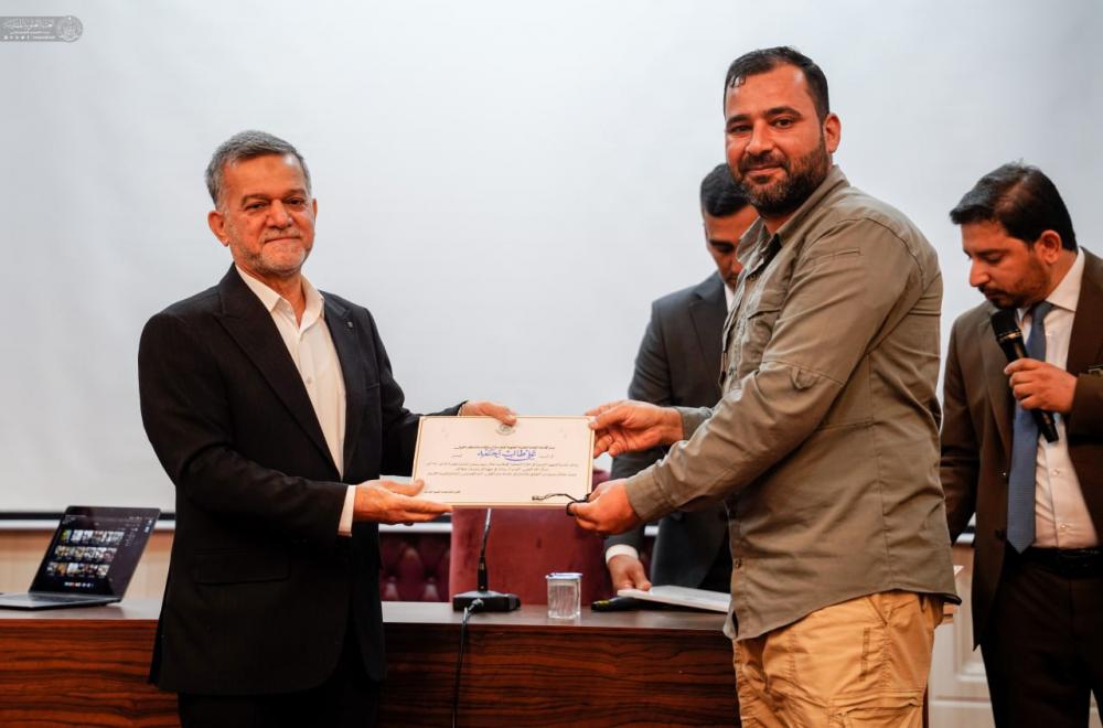 بحضور رسمي .. العتبة العلويّة المقدّسة تكرم كوادر قسم الإعلام لجهودهم في المرحلة السابقة وتناقش الاستحقاقات المستقبلية