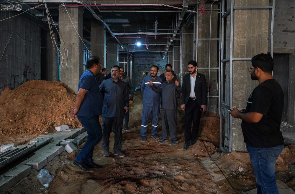 العتبة العلويّة المقدّسة .. تفقُّد ميدانيّ للوقوف على نسب الإنجاز في مشاريعها الخدمية الجديدة