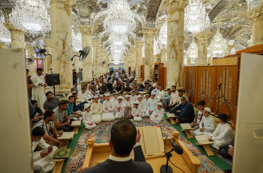 العتبة العلوية المقدسة .. برامج ونشاطات قرآنية مركزية ومجتمعية 