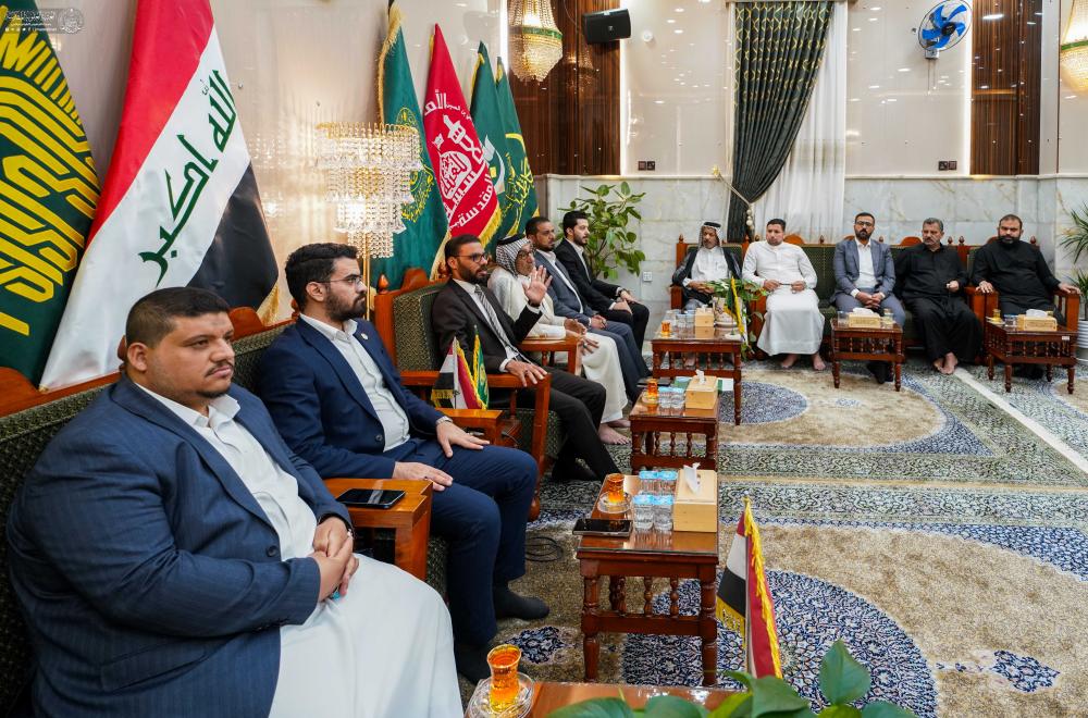 العتبة العلويّة المقدّسة تعقد اجتماعًا تحضيريًا مع المواكب والهيئات استعدادًا لعيد الغدير الأغرّ 