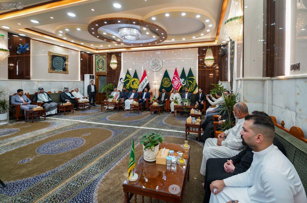 العتبة العلويّة المقدّسة تعقد اجتماعًا تحضيريًا مع المواكب والهيئات استعدادًا لعيد الغدير الأغرّ 