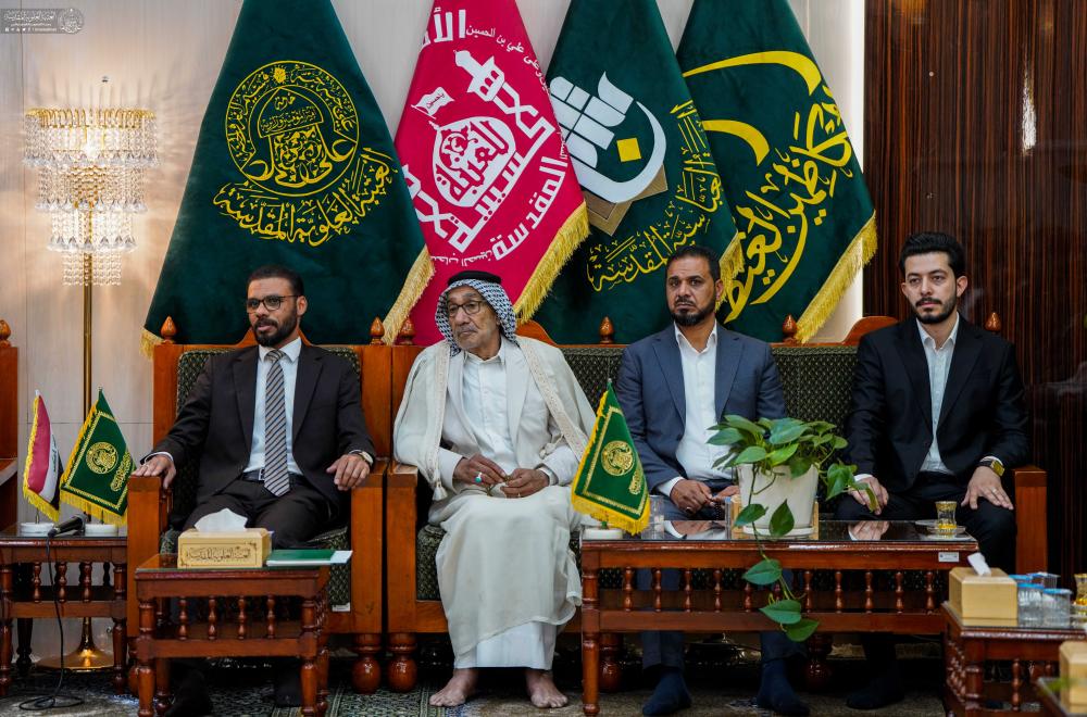 العتبة العلويّة المقدّسة تعقد اجتماعًا تحضيريًا مع المواكب والهيئات استعدادًا لعيد الغدير الأغرّ 