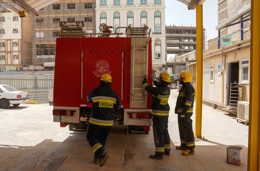 العتبة العلويّة المقدّسة .. خطة دفاع مدني شاملة لتأمين الزائرين خلال المناسبات المليونية