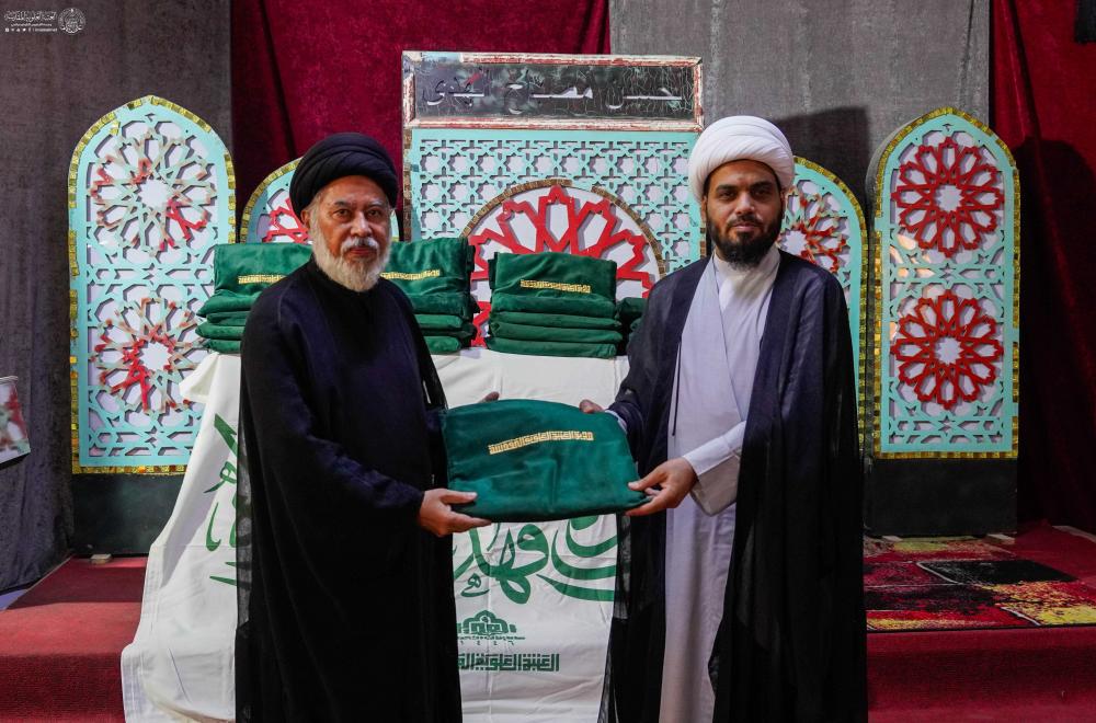 رايات الغدير الأغرّ تصل إلى المزارات الشريفة المباركة في أنحاء العراق 