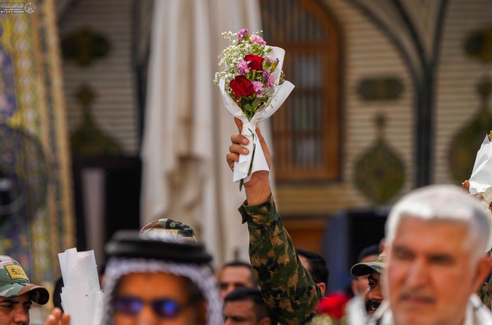 العتبة العلويّة المقدّسة تُطلق فعاليات "أسبوع الغدير الدولي" برفع راية العيد الأكبر من مرقد أمير المؤمنين (ع)