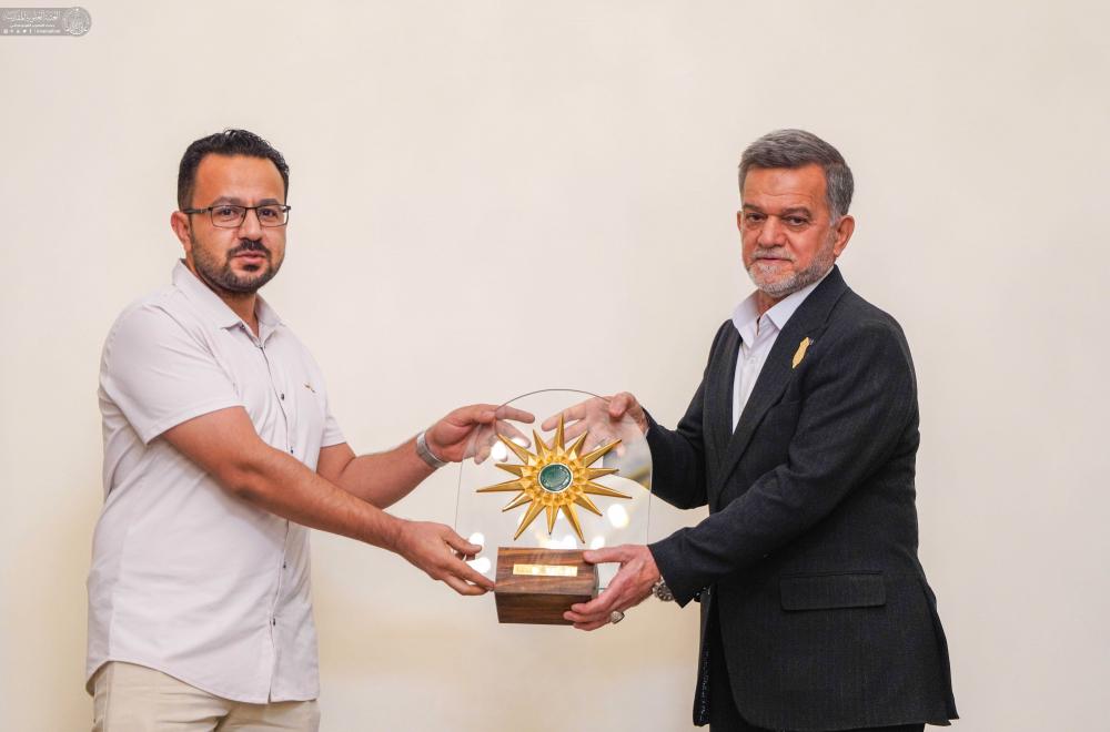 الأمانة العامّة للعتبة العلويّة المقدّسة تختتم فعاليات أسبوع الغدير الدوليّ الرابع عشر بحفل تكريمي  