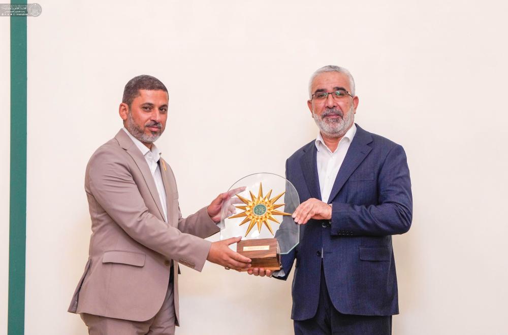 الأمانة العامّة للعتبة العلويّة المقدّسة تختتم فعاليات أسبوع الغدير الدوليّ الرابع عشر بحفل تكريمي  