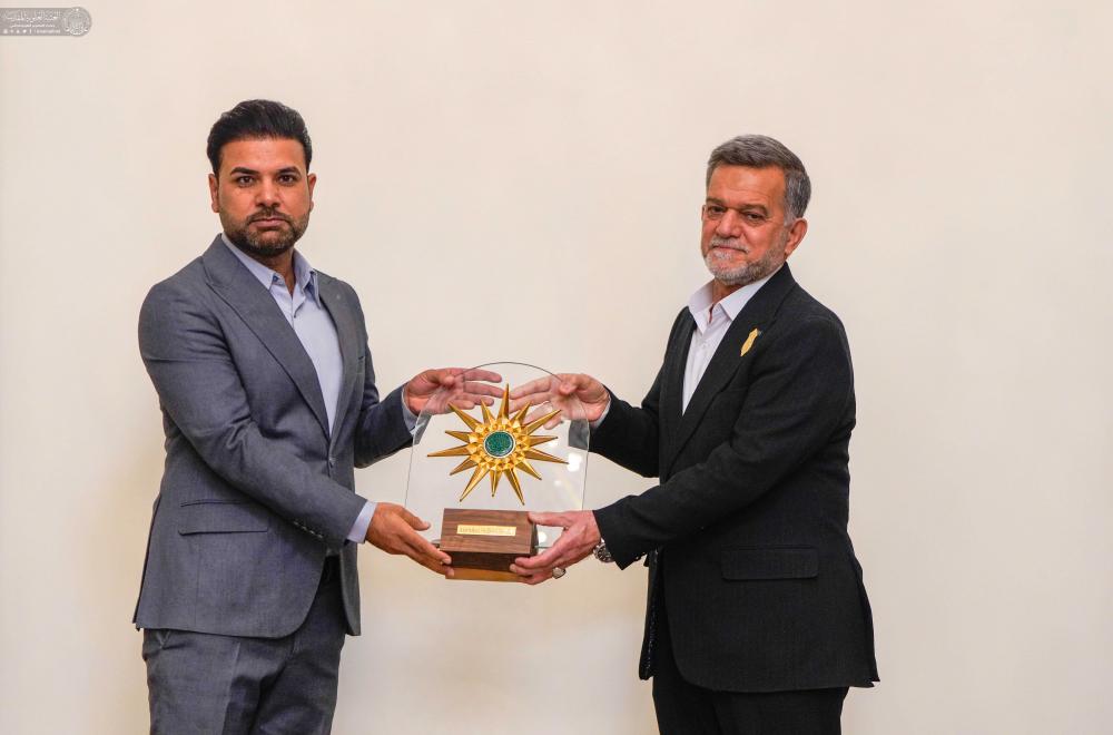 الأمانة العامّة للعتبة العلويّة المقدّسة تختتم فعاليات أسبوع الغدير الدوليّ الرابع عشر بحفل تكريمي  