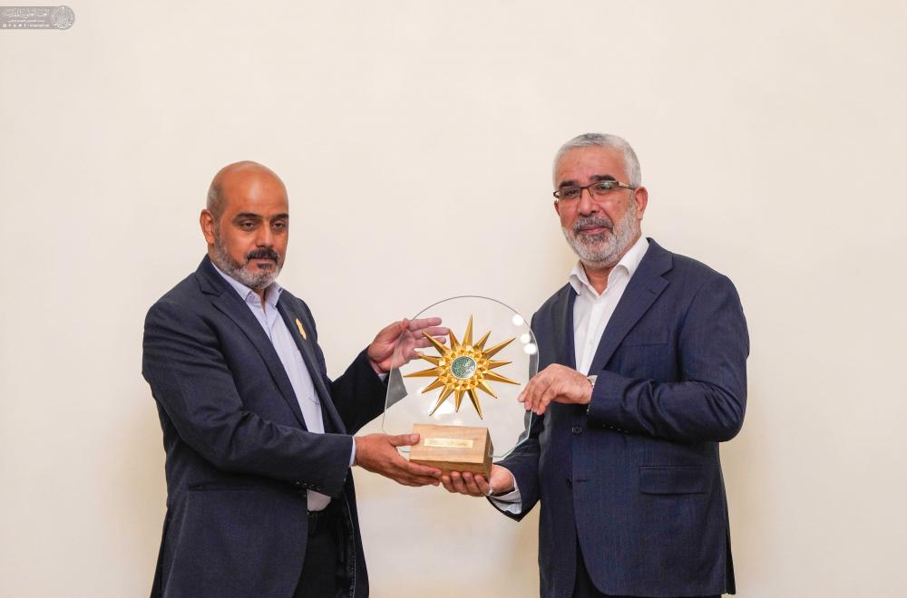 الأمانة العامّة للعتبة العلويّة المقدّسة تختتم فعاليات أسبوع الغدير الدوليّ الرابع عشر بحفل تكريمي  