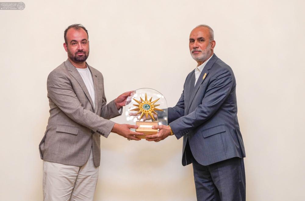 الأمانة العامّة للعتبة العلويّة المقدّسة تختتم فعاليات أسبوع الغدير الدوليّ الرابع عشر بحفل تكريمي  