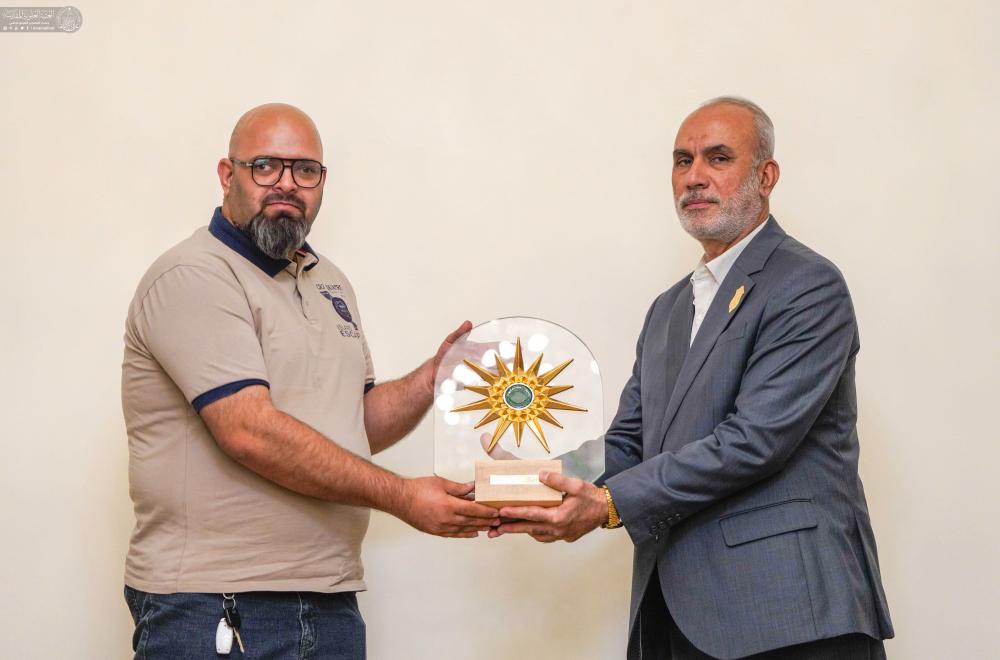 الأمانة العامّة للعتبة العلويّة المقدّسة تختتم فعاليات أسبوع الغدير الدوليّ الرابع عشر بحفل تكريمي  