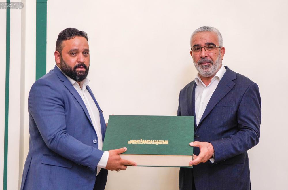 الأمانة العامّة للعتبة العلويّة المقدّسة تختتم فعاليات أسبوع الغدير الدوليّ الرابع عشر بحفل تكريمي  