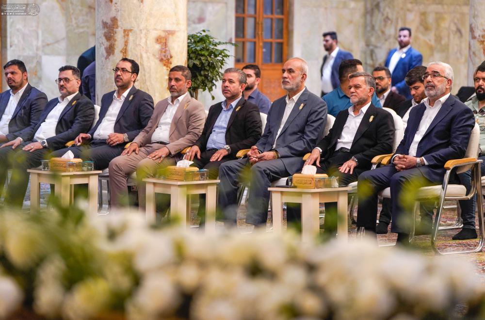 الأمانة العامّة للعتبة العلويّة المقدّسة تختتم فعاليات أسبوع الغدير الدوليّ الرابع عشر بحفل تكريمي  