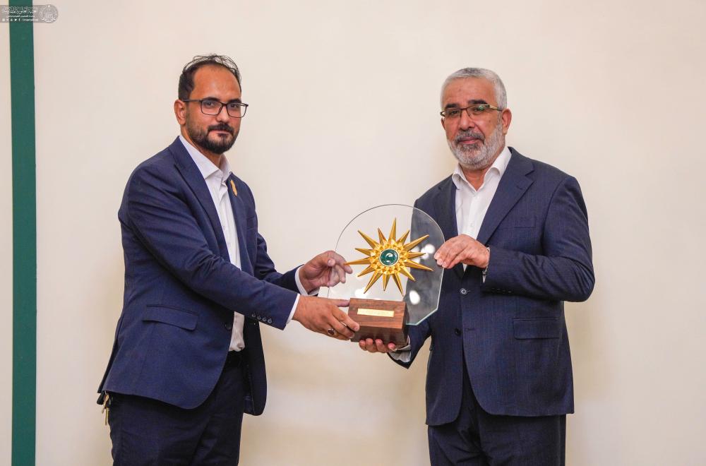 الأمانة العامّة للعتبة العلويّة المقدّسة تختتم فعاليات أسبوع الغدير الدوليّ الرابع عشر بحفل تكريمي  
