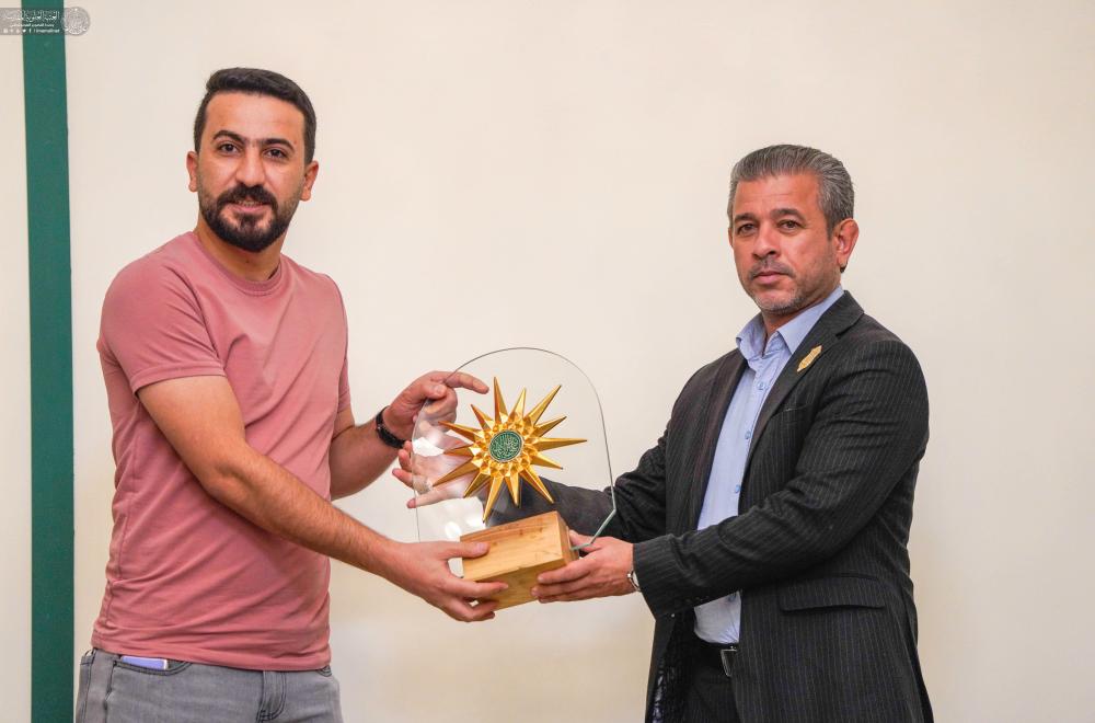 الأمانة العامّة للعتبة العلويّة المقدّسة تختتم فعاليات أسبوع الغدير الدوليّ الرابع عشر بحفل تكريمي  
