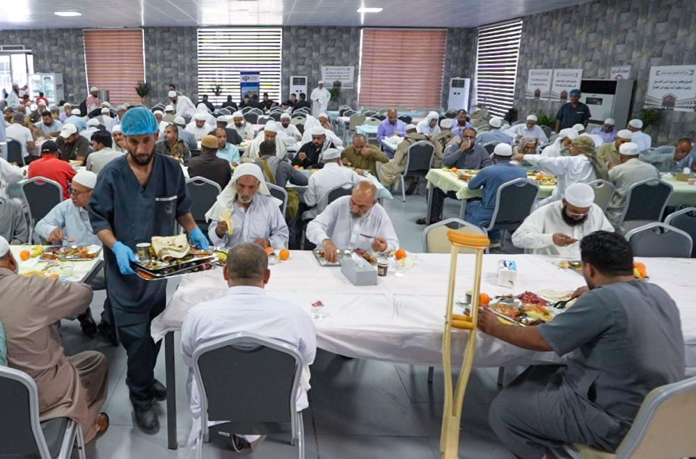 العتبة العلويّة المقدّسة .. توزّع أكثر من 25 ألف وجبة طعام على الحجّاج العائدين عبر منفذ عرعر.