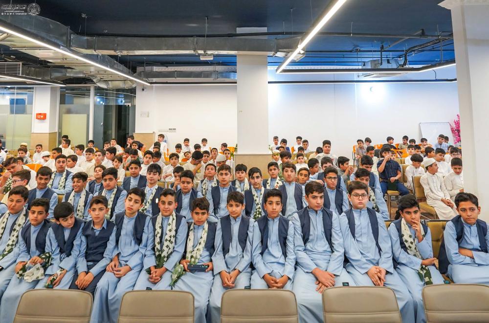 العتبة العلويّة المقدّسة تحتفي بطلبة التعليم القرآني المتميّزين