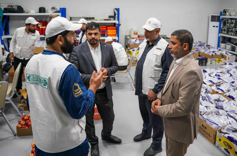 العتبة العلويّة المقدّسة .. توزّع أكثر من 25 ألف وجبة طعام على الحجّاج العائدين عبر منفذ عرعر.