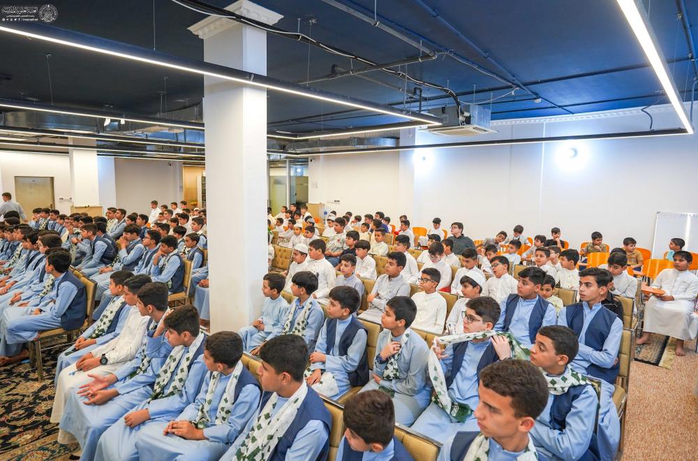 العتبة العلويّة المقدّسة تحتفي بطلبة التعليم القرآني المتميّزين