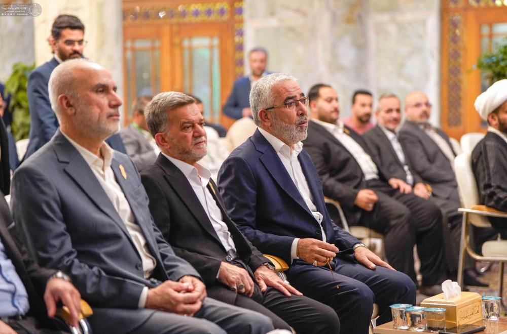 الأمانة العامّة للعتبة العلويّة المقدّسة تختتم فعاليات أسبوع الغدير الدوليّ الرابع عشر بحفل تكريمي  
