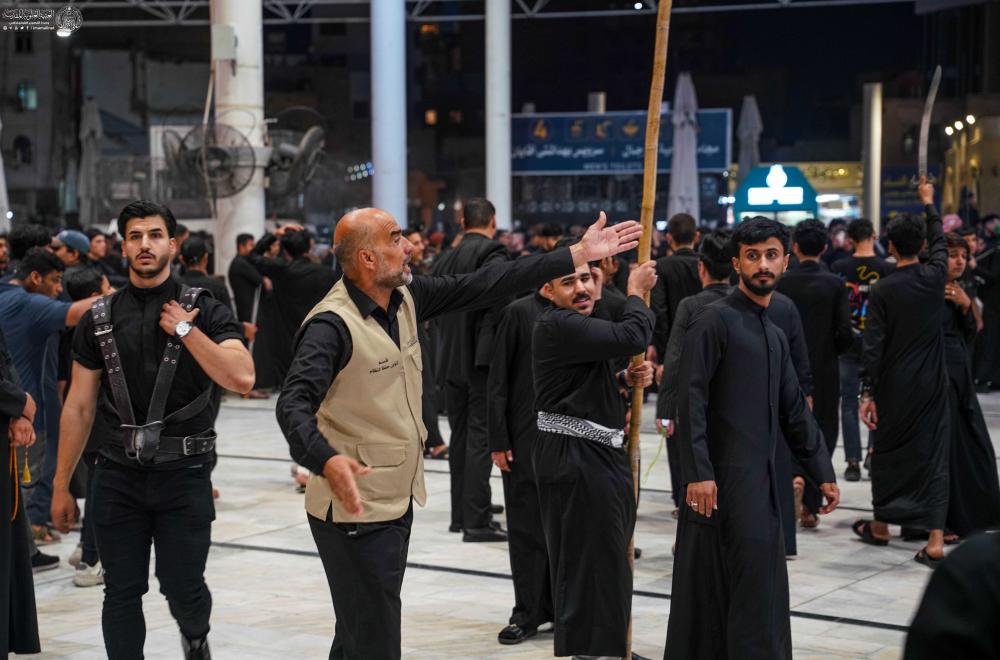 العتبة العلويّة المقدّسة تقدّم خدماتها لأكثر من 2000 موكب حسيني وتؤمّن انسيابية المسير داخل المدينة القديمة