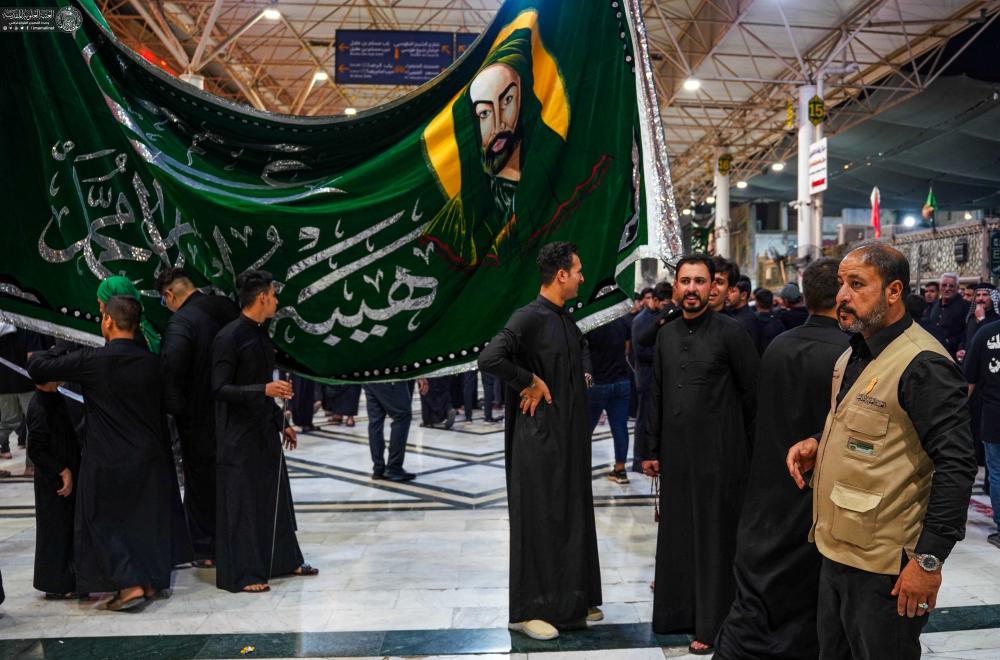 العتبة العلويّة المقدّسة تقدّم خدماتها لأكثر من 2000 موكب حسيني وتؤمّن انسيابية المسير داخل المدينة القديمة