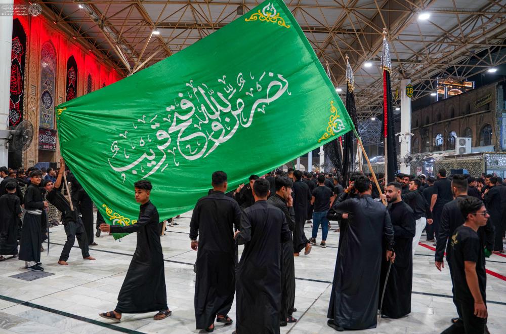 العتبة العلويّة المقدّسة تقدّم خدماتها لأكثر من 2000 موكب حسيني وتؤمّن انسيابية المسير داخل المدينة القديمة