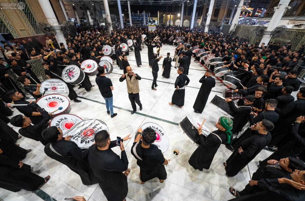 العتبة العلويّة المقدّسة تقدّم خدماتها لأكثر من 2000 موكب حسيني وتؤمّن انسيابية المسير داخل المدينة القديمة
