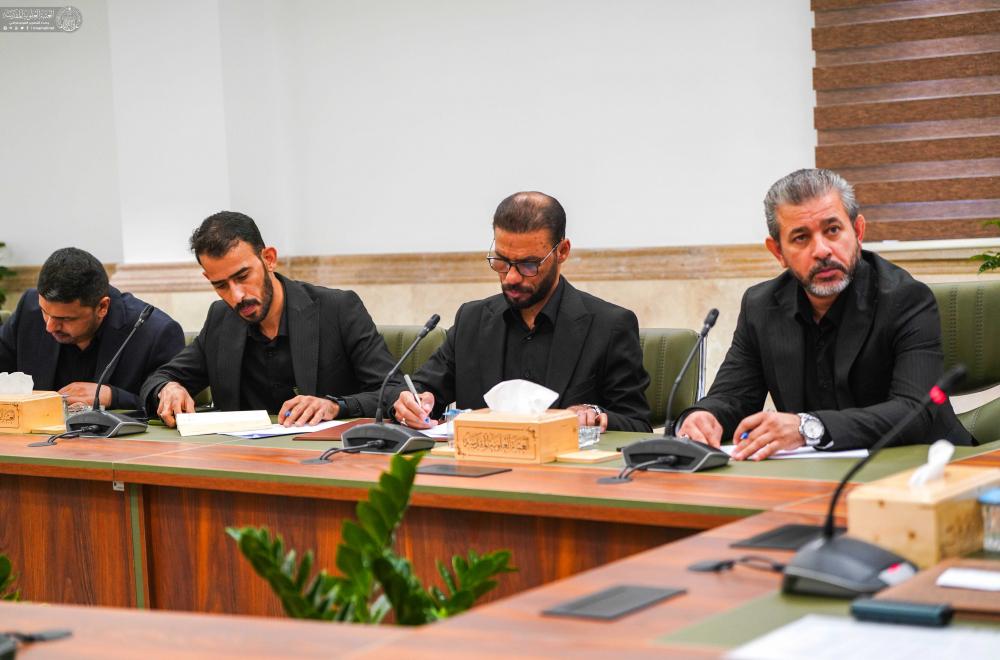 برئاسة أمينها العامّ .. العتبة العلويّة المقدّسة تعقد اجتماعها المركزي لغرفة عمليات زيارة الأربعين استعدادًا لاستقبال ملايين الزائرين