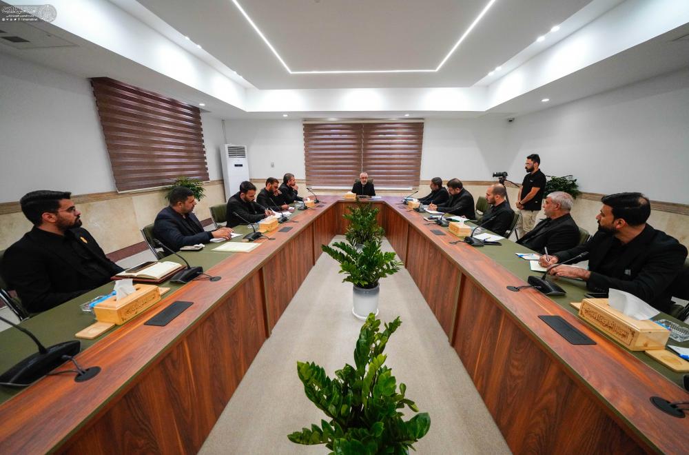 برئاسة أمينها العامّ .. العتبة العلويّة المقدّسة تعقد اجتماعها المركزي لغرفة عمليات زيارة الأربعين استعدادًا لاستقبال ملايين الزائرين