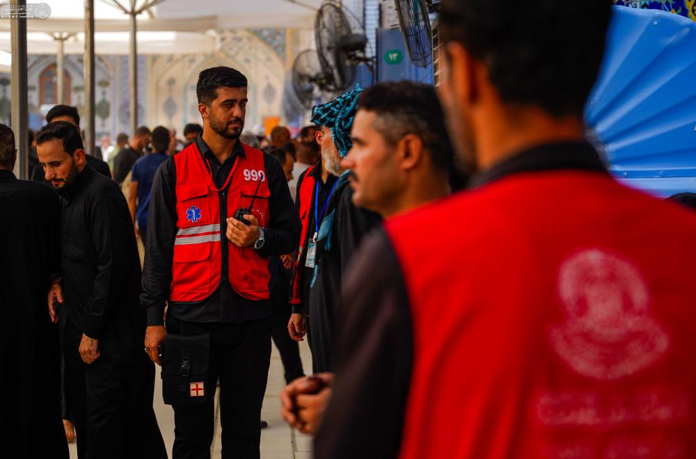 2500 متشرّفٍ بالخدمة يشاركون في ذكرى شهادة الرسول الأعظم (صلى الله عليه وآله) في العتبة العلويّة المقدّسة 