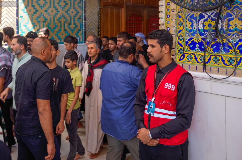2500 متشرّفٍ بالخدمة يشاركون في ذكرى شهادة الرسول الأعظم (صلى الله عليه وآله) في العتبة العلويّة المقدّسة 