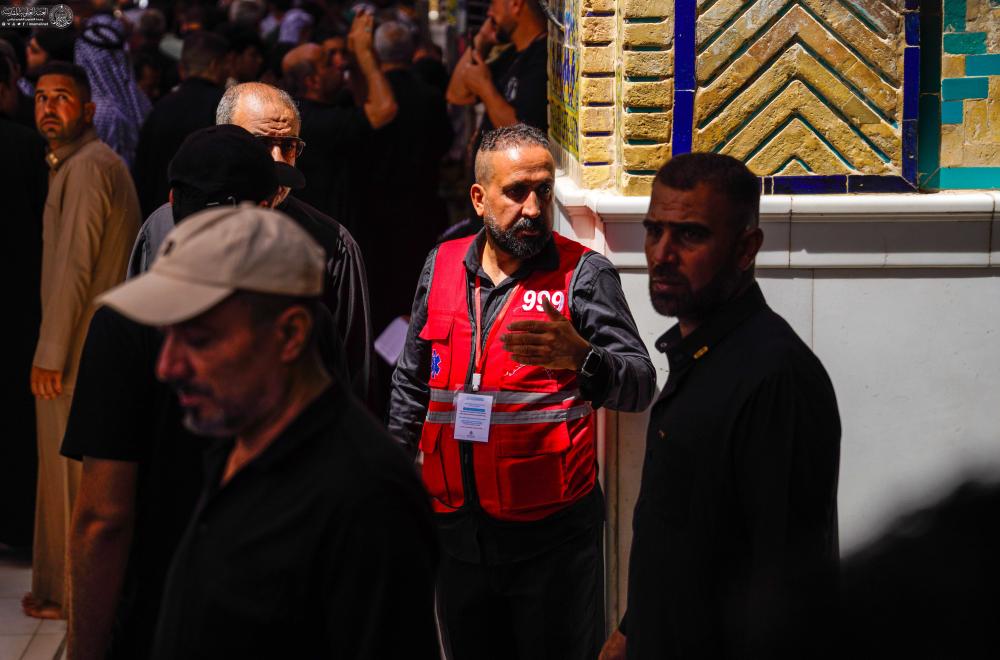2500 متشرّفٍ بالخدمة يشاركون في ذكرى شهادة الرسول الأعظم (صلى الله عليه وآله) في العتبة العلويّة المقدّسة 
